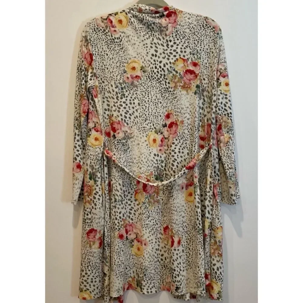 Johnny Was Winery Sleep Robe Size XS